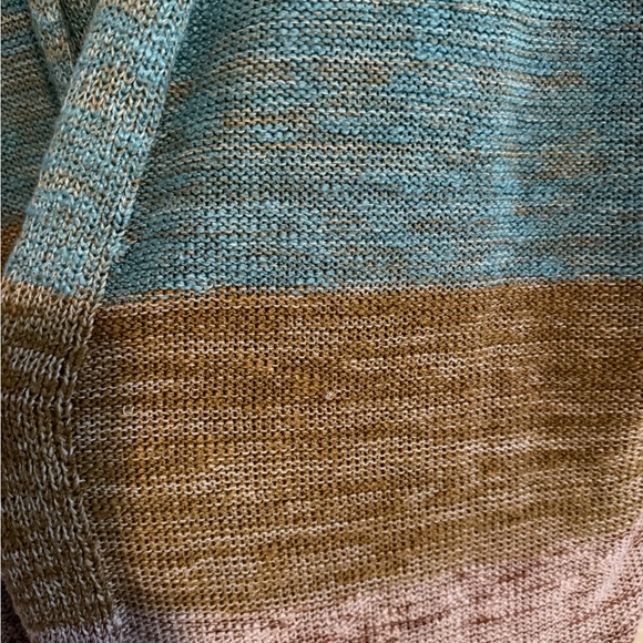 Maurices Blue and Brown Striped Cardigan - Picture 7 of 12